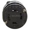 Ac Works Locking Connector, L14-30R, 30 A, 125/250V AC, Single Phase, 3 Pole, Black ASL1430R-BK - alternate 4